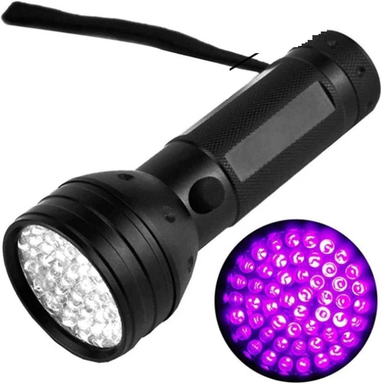 Led-uv-taschenlampe, Uv-bestrahlungslampe (51 Led-perlen)