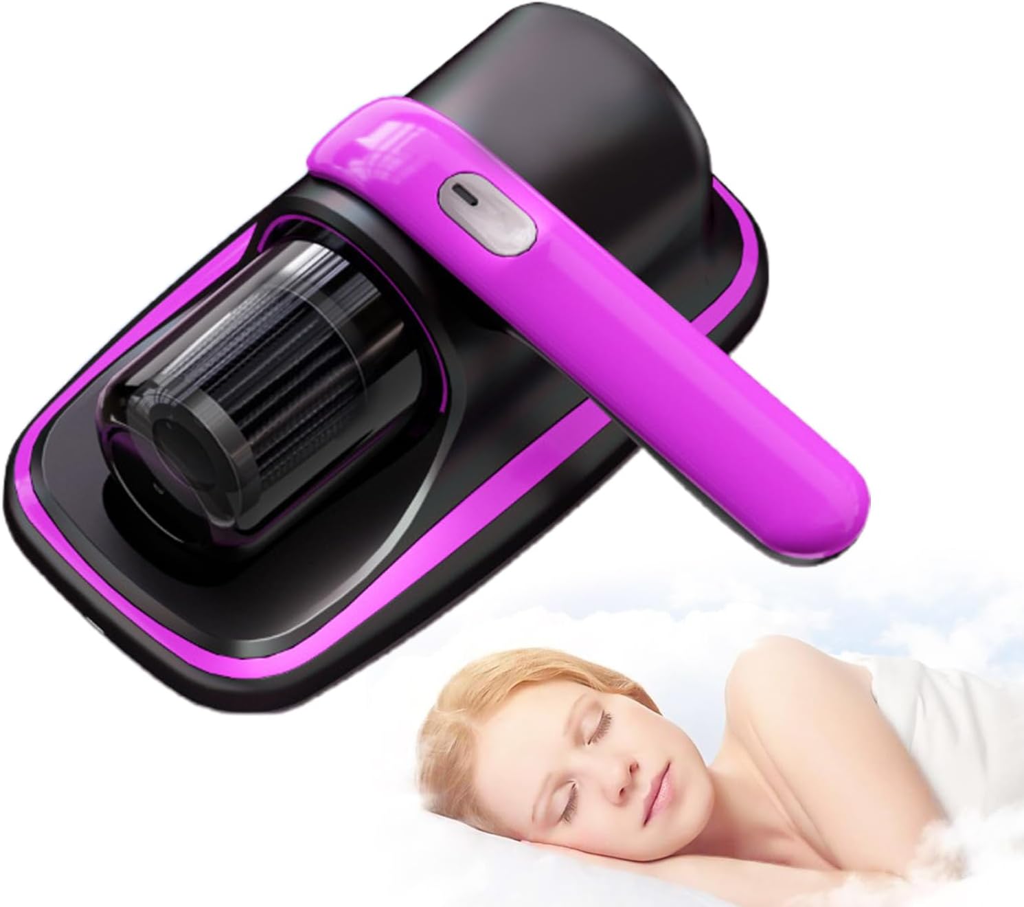 Matratzenstaubsauger – Handstaubsauger Mit Uv-licht, Leistungsstarker Staubentferner Für Bett, Sofa Und Teppich Kabelloser Matratzenstaubsauger