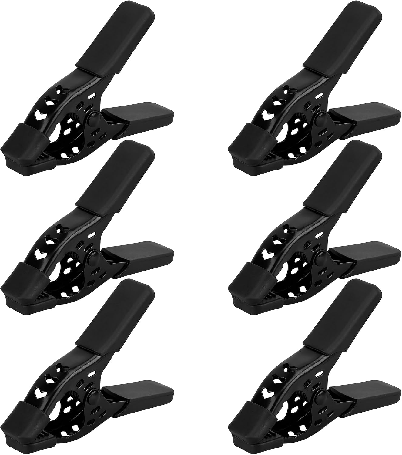 6-teiliges Set Aus 4-zoll-hochleistungs-metallfederclips Für Planen, Holzbearbeitung, Poolabdeckungen Und Fotohintergründe