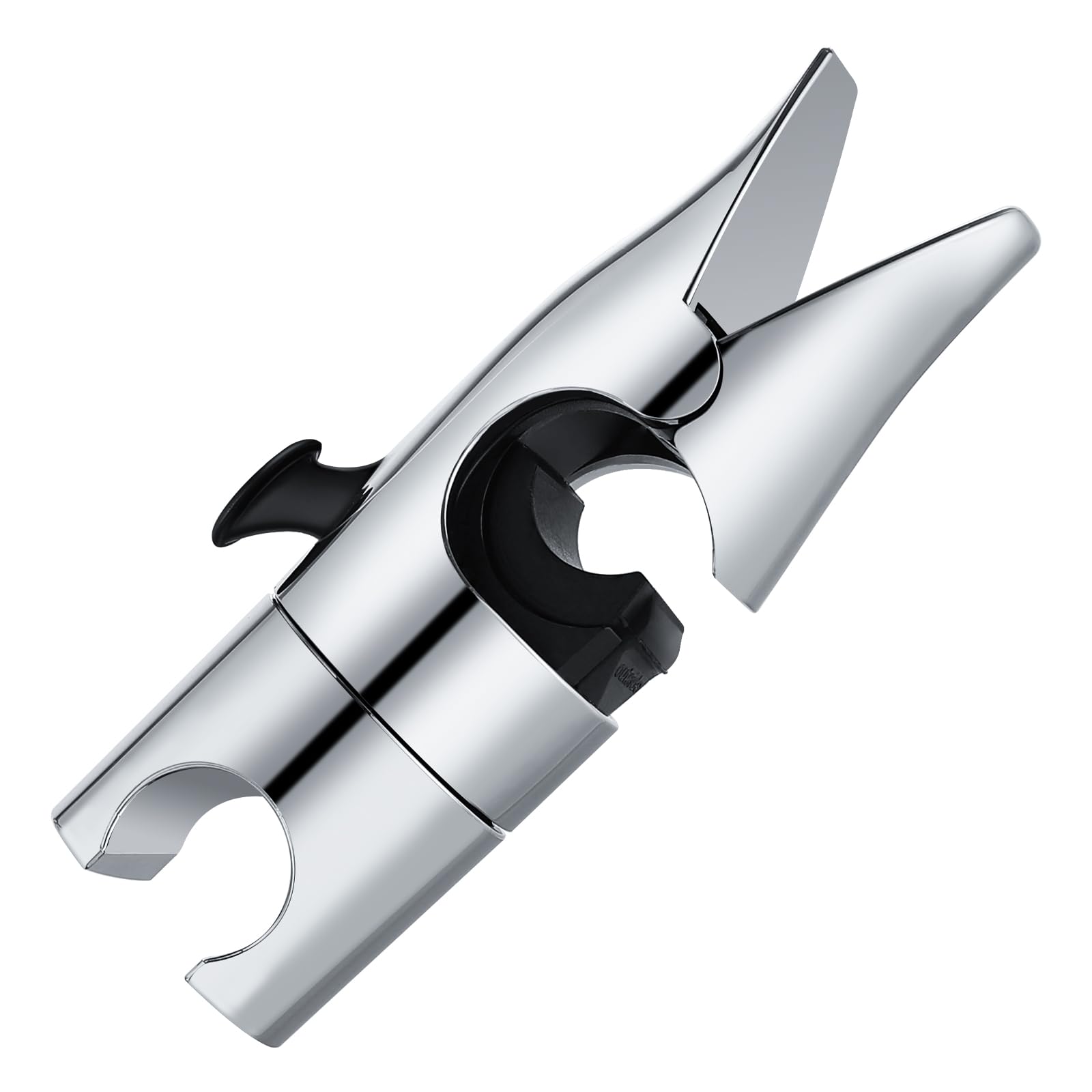 Duschkopfhalterung Mit Verschiebbarem Haken, Stilvolles Haifisch-design, Verstellbare Duschkopfhalterung, Schienen Mit Einem Außendurchmesser Von 18–25 Mm