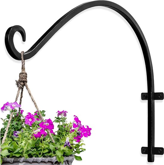 Pflanzenhaken – 1 Stück – Blumenhaken – Metall – Wandhaken – Pflanzenhänger – Wandhaken – Wandhalterung Für Pflanzen – Wandhaken Zum Aufhängen