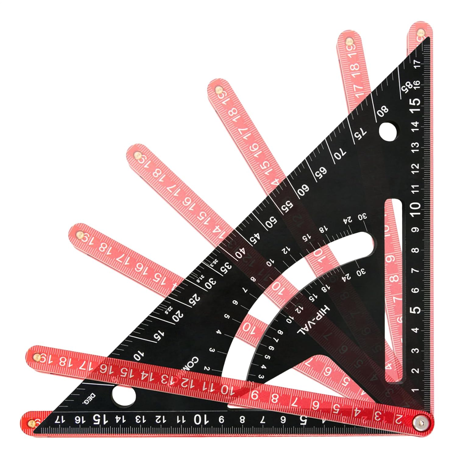 Zimmermannswinkel, Holzbearbeitungswerkzeug, Dreiecklineal, Gehäuse Aus Aluminiumlegierung, Gerade Kante, Präzisionsmarkierungshilfe, Rahmenausrichthilfe, 196 X 196 Mm