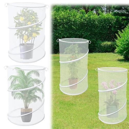 Faltbarer Schutz Für Tiere Und Pflanzen, Insektennetz Für Gartenpflanzen, Faltbares Netz, Pflanzenschutzkäfig