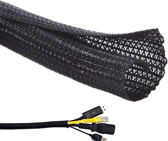 3 M Kabelmanagement-/schutzabdeckung – 13 Mm Durchmesser – Schwarz