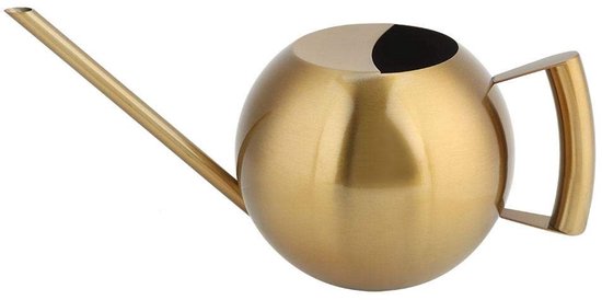 Gießkanne Aus Edelstahl – Gartengerät – 1000 Ml – Wiederverwendbare Verpackung – Ideal Für Blumen Und Pflanzen – Langlebig Und Stilvoll