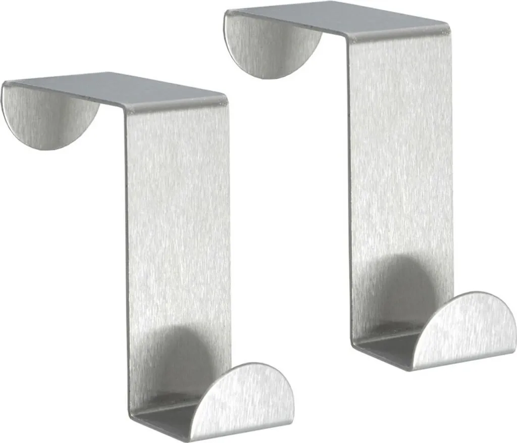 Handtuchhaken, Türhaken, Metallhaken, Kleiderhaken, Schranktürhaken, 8er-pack