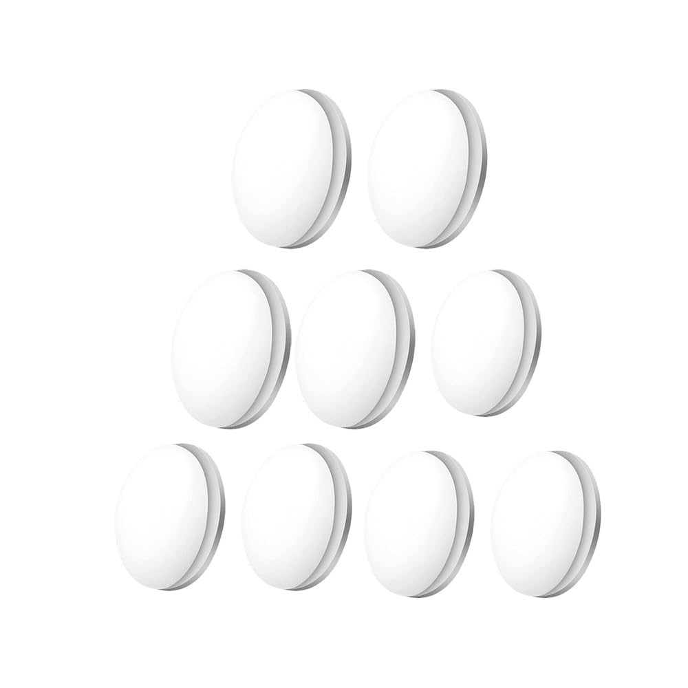 Duschvorhanggewichte, 10er-packung, Weiß, Magnetisch, Wasserdicht Und Mit Verdickter Duschvorhangrückseite, Duschvorhangclips Für Das Badezimmer
