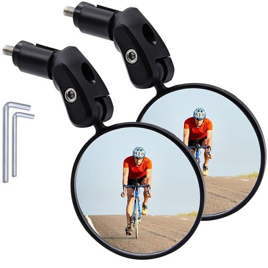 2-teiliges Verstellbares Fahrrad-rückspiegel-set