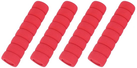 4er-pack Türgriffschutzpuffer Aus Weichem Gummi, Wandschutz Gegen Kollisionen (rot)