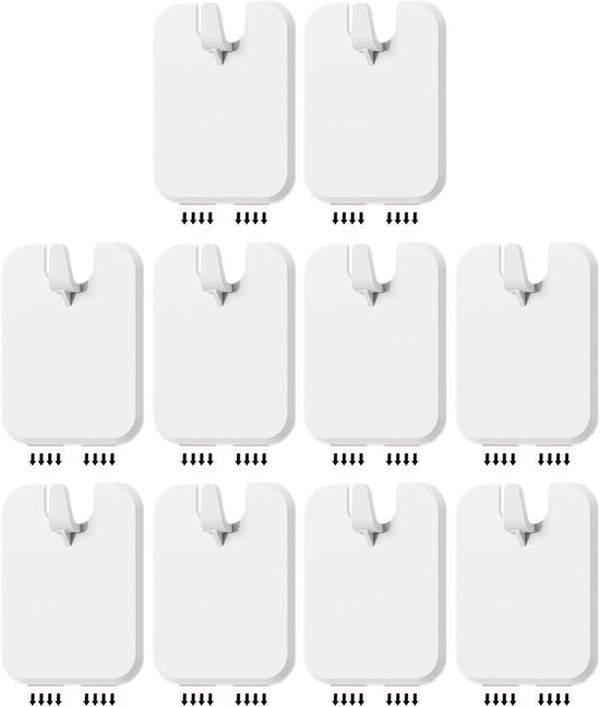 Bilderrahmenhaken, Robustes Wandaufhänger-set, 10 Metall-klebehaken/wasserwaage Zum Einfachen Aufhängen
