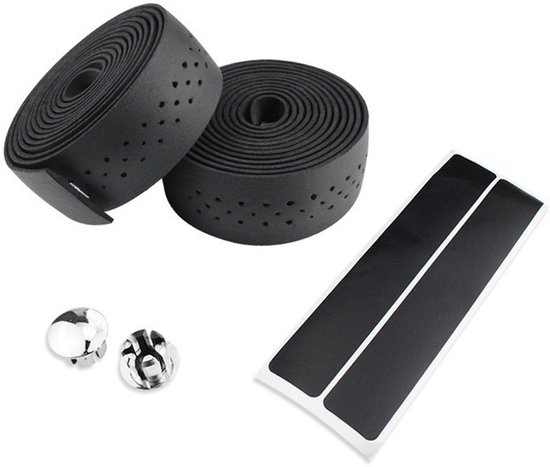 Lenkerband, 2 Rollen, Rennrad-klebeband, Rutschfest, 200 X 3 Cm (schwarz)