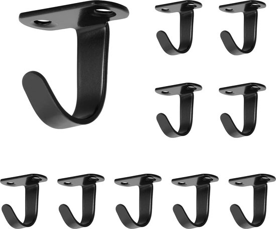 Kleiderhaken, 20er-pack, Edelstahl-kleiderhaken, Aufhängungssystem, Haken, Deckenmontage, Haken Zur Deckenmontage, Handtuch-/kleiderhaken