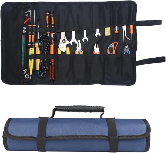 Multifunktionale, Aufrollbare Werkzeugtasche Und Organizer-gürtel Aus Canvas
