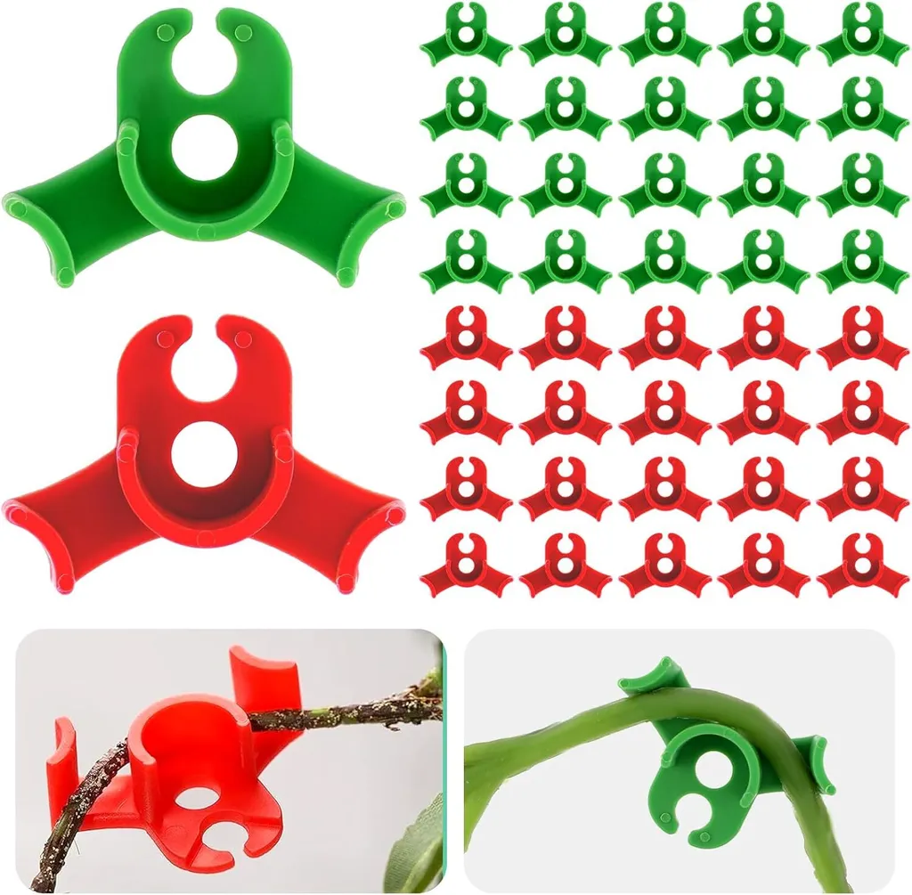 Pflanzenbieger Im 40er-pack, Geeignet Für Pflanzenklammern Mit Geringer Belastung, Zum Biegen Von Pflanzenstängeln, Um Deren Wachstumsrichtung Zu Ändern.