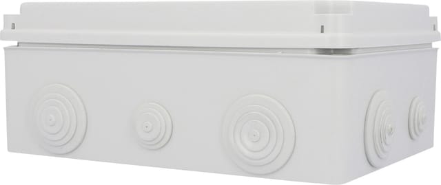 Weitere - Feuchtraum-Abzweigkasten ip 65, grau 241 x 180 x 95 mm Aufputz Abzweigdose