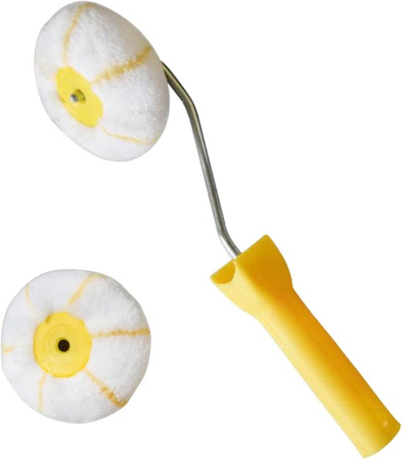 Eckwalzen Und Walzenbezüge, Das Ultimative Eckwalzenset Für Wände Und Decken, Für Farben Auf Wasserbasis, Farben Auf Ölbasis Und Lacke.