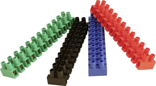 Lüsterklemme 12p VDE 2,5-6,0mm² 4x Lüsterklemmen & Aderendhülsen