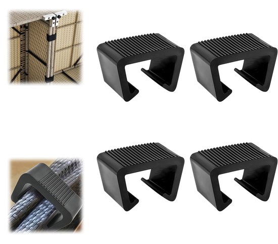4-teiliges Set 6 Cm Rattan-gartenmöbel-verbindungsclips Für 5,5-5,8 Cm Stuhlbeine