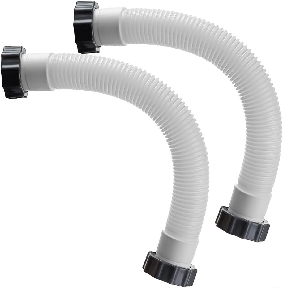 2er-pack Ersatzschläuche Mit Muttern Für Intex-pool-sandfiltersysteme