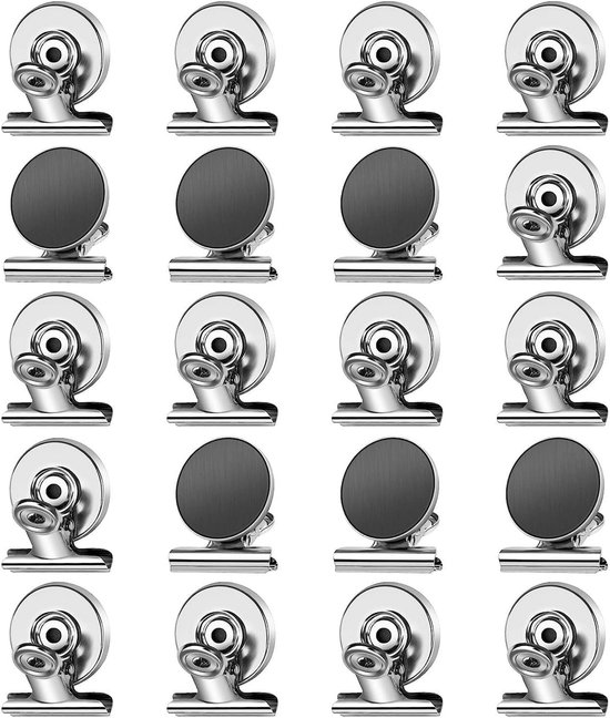 20er-pack Magnetclips, Kühlschrankmagnete, Extra Starke Whiteboard-magnete, Kratzfestes Metall, Küchen