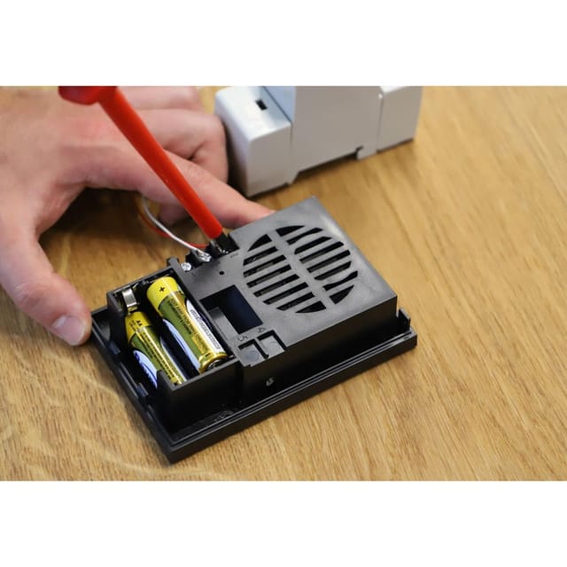 Unitec Dreiklang-Gong Turino batteriebetrieb Türklingeln & Sprechanlagen