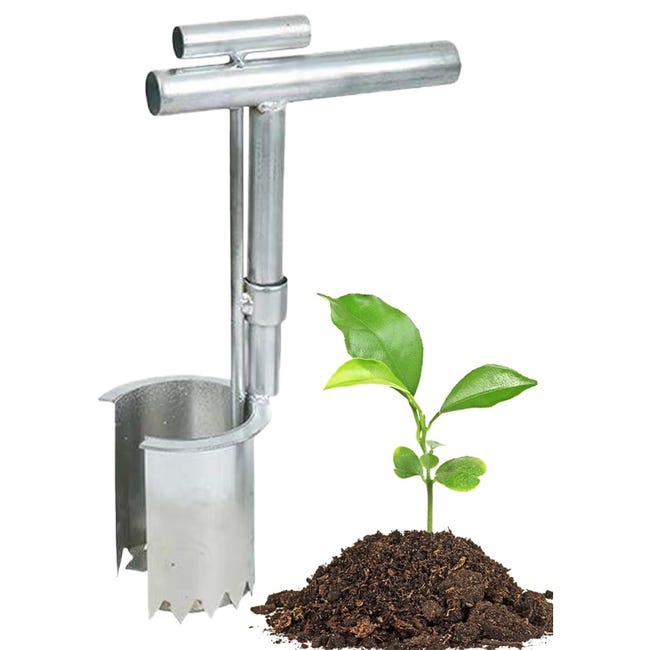 Pflanzgerät, Ein Robustes Und Langlebiges Gartenhandgerät Zum Einfachen Einpflanzen Von Gemüsesamen Und -zwiebeln.