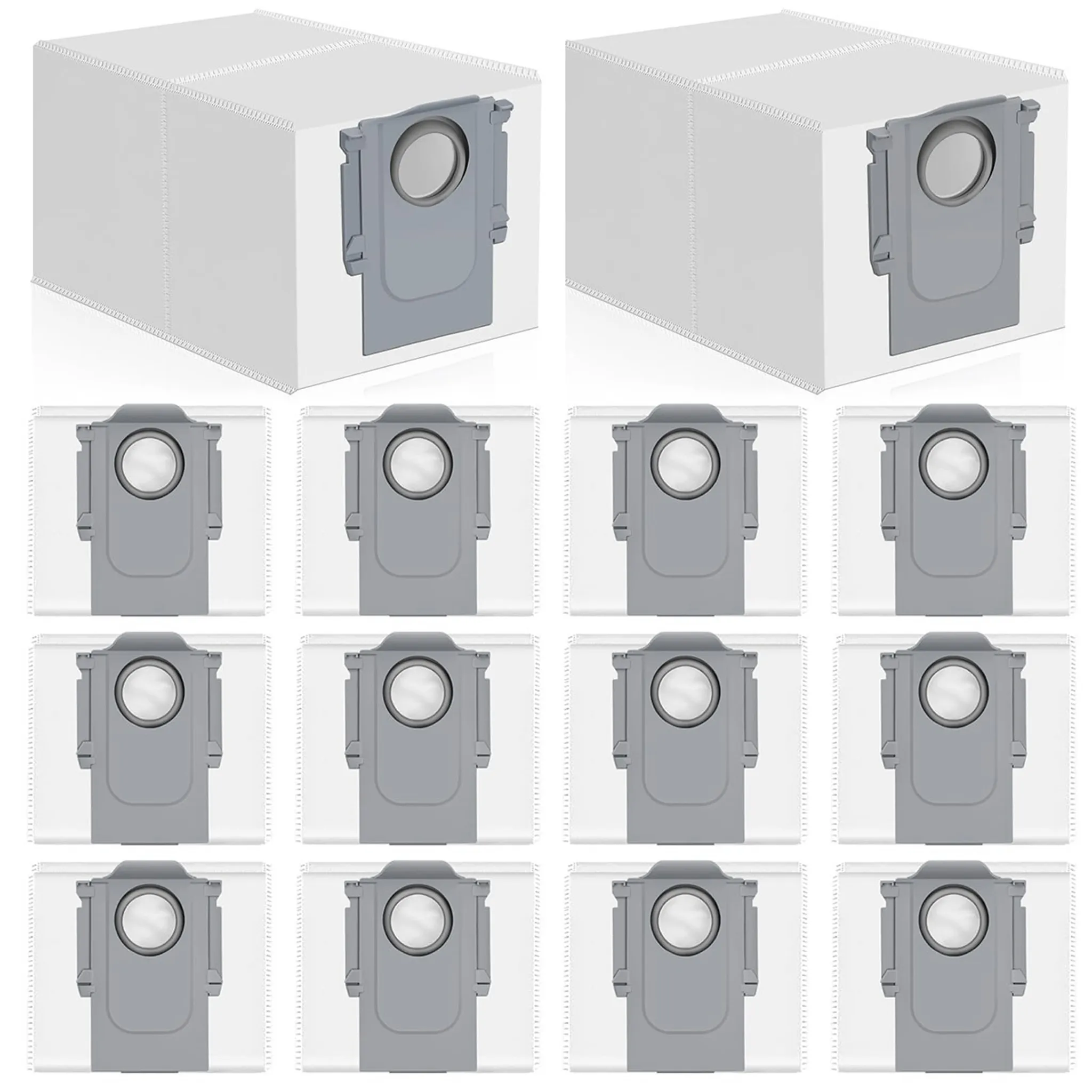 14 Staubbeutel Für Roborock Staubsauger Der Serien Qrevo/saros. Staubbeutel Für Qrevo S/saros 10r / Qv 35a / Qrevo Pro/edge/curv/master/s8 Maxv.