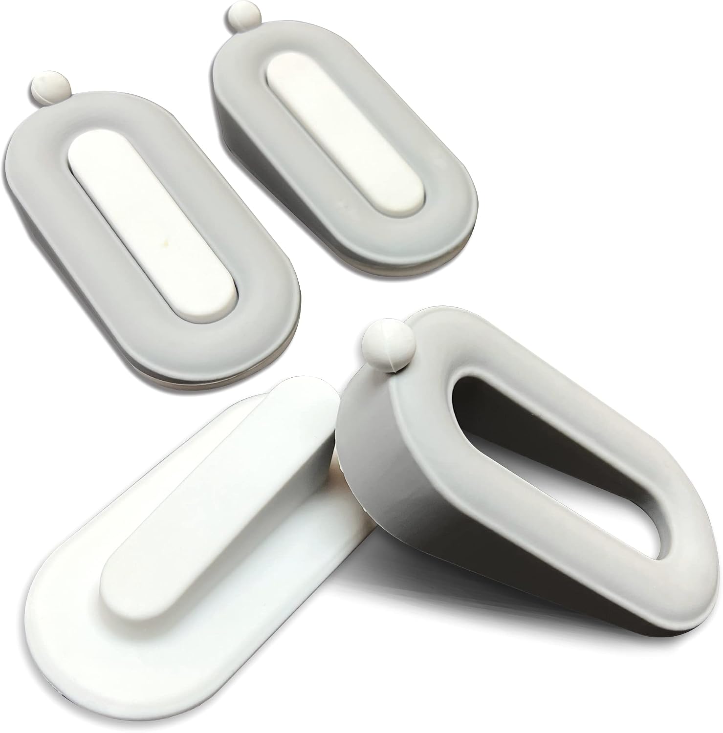 Türstopper – 3er-pack Robuster Türstopper Aus Gummi Für Die Unterseite Der Tür Auf Teppich, Beton, Fliesen, Linoleum Und Holz