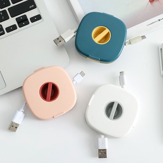 3-teiliges Ladekabel-organizer-set, Tragbarer Kabelhalter Für Elektronikgeräte, Usb-sticks, Kopfhörer, Laptops, Reisen, Büro Und Arbeit