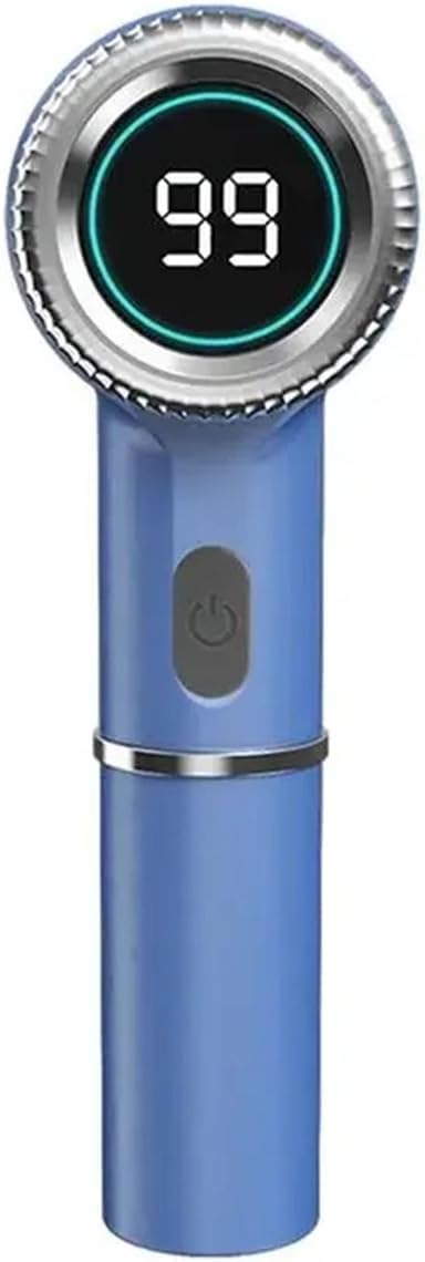 Kabellose Elektrische Reinigungsbürste, Usb-aufladbar, Handgeführte Bodenreinigungsbürste, Rotierender Bodenreiniger (blau)
