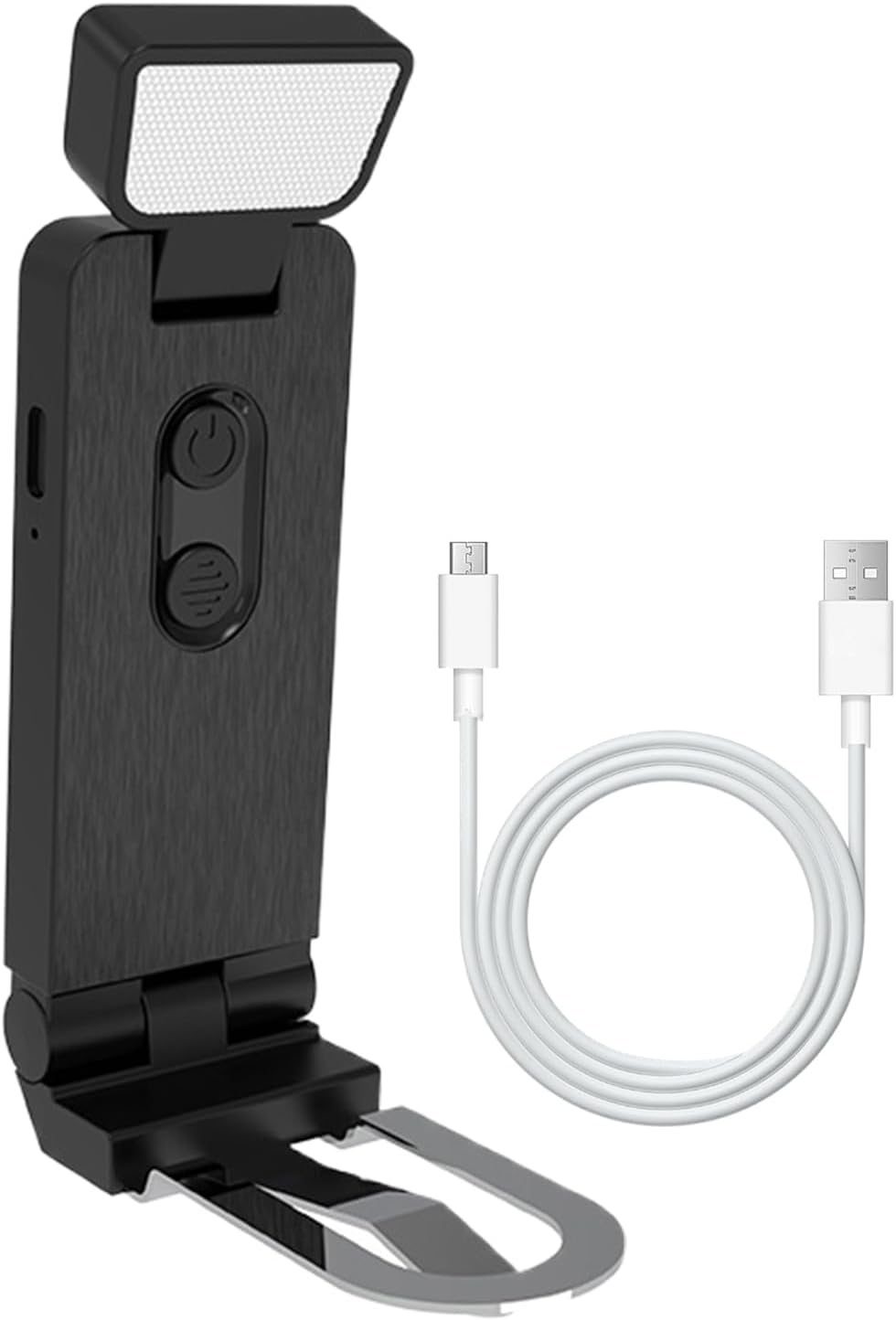 Leselampe Mit 45-minuten-timer, Wiederaufladbar, Mit Clip, 6 Helligkeitsstufen