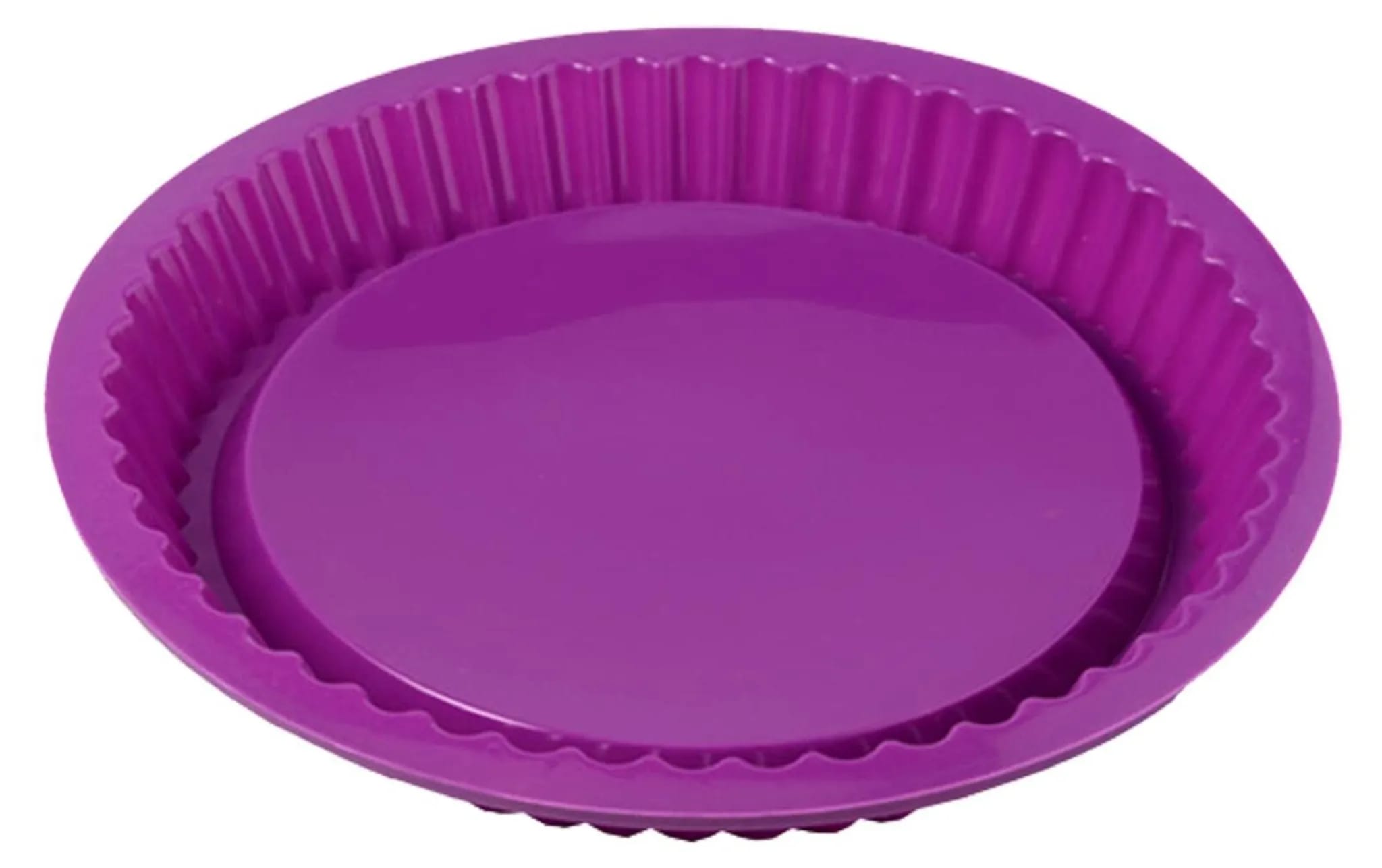 Zwei Obsttörtchenformen, Silikon-kuchenbodenformen, Silikon-törtchenformen, Antihaftbeschichtete Silikon-backformen – Lila