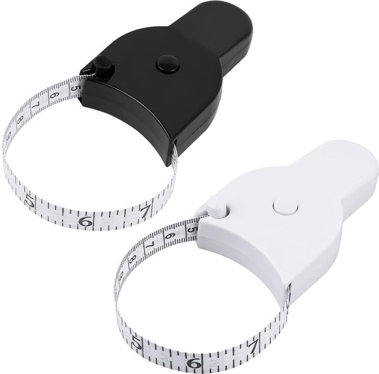 Körpermaßband – Selbstverriegelnd, Flexibel, 1,5 Meter (60 Zoll) Für Taille, Brust, Hüfte, Oberschenkel, Arme – Für Fitness Und Diät