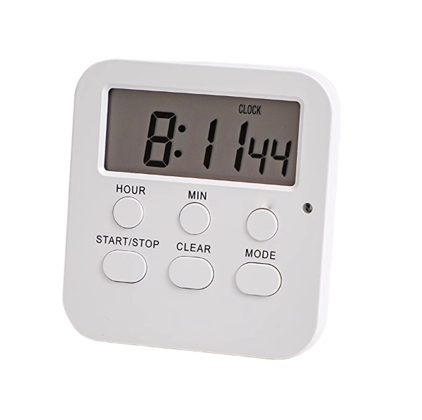 Digitaler Timer, Doppelsteckdose, Mit Ein-/ausschaltprogramm, Dreipoliger Programmierbarer Timer, Geeignet Für Den Innenbereich.