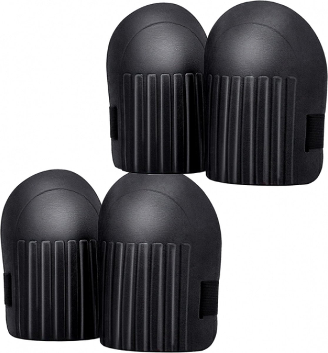 2er-pack Kniebandagen Aus Memory-schaum Für Gartenarbeit Und Heimwerken (schwarz).