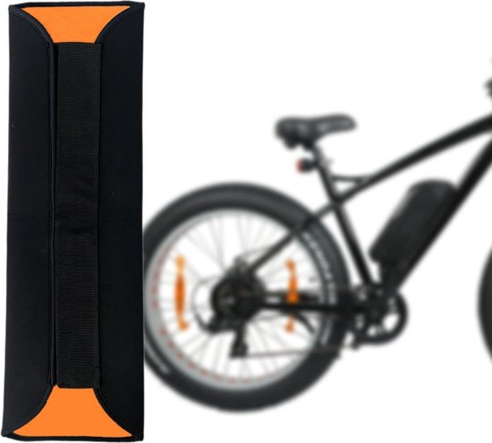 Akkuabdeckung Für E-bikes, Tragbarer Neopren-rahmenschutz Gegen Kälte, Staub Und Wasser Für Den Integrierten E-bike-rahmenakku