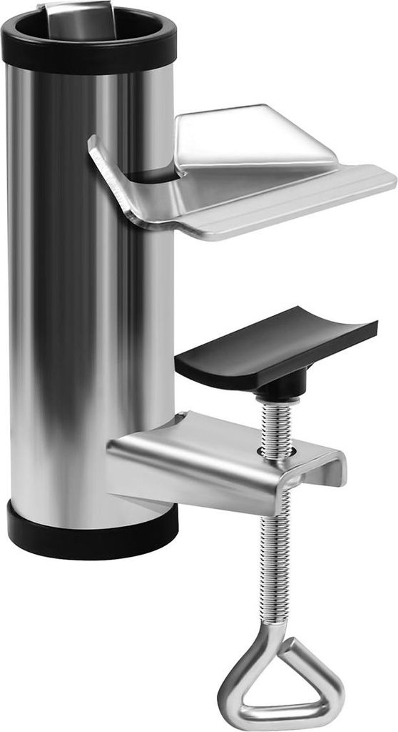 Universeller Schirmhalter Für Balkone, Gärten, Terrassen Und Strände – Stabile Klemmen