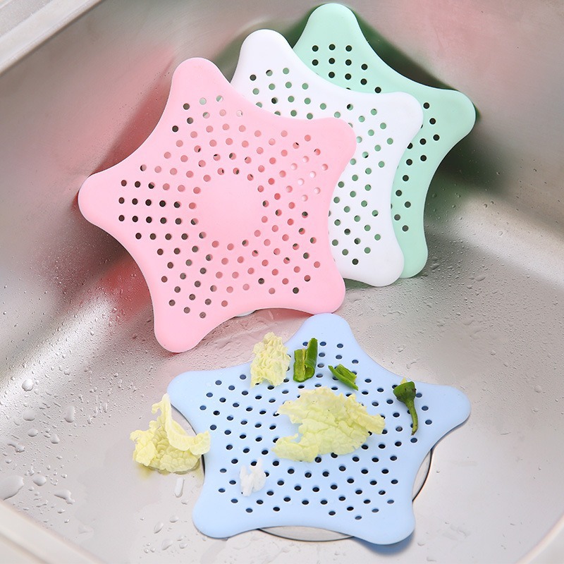 Set Mit 4 Haarfiltern Für Duschabflüsse, Silikon-haarfilter Für Badewanne Und Waschbecken, Abflussfilter, Abflussschutz Mit Starken Saugnäpfen