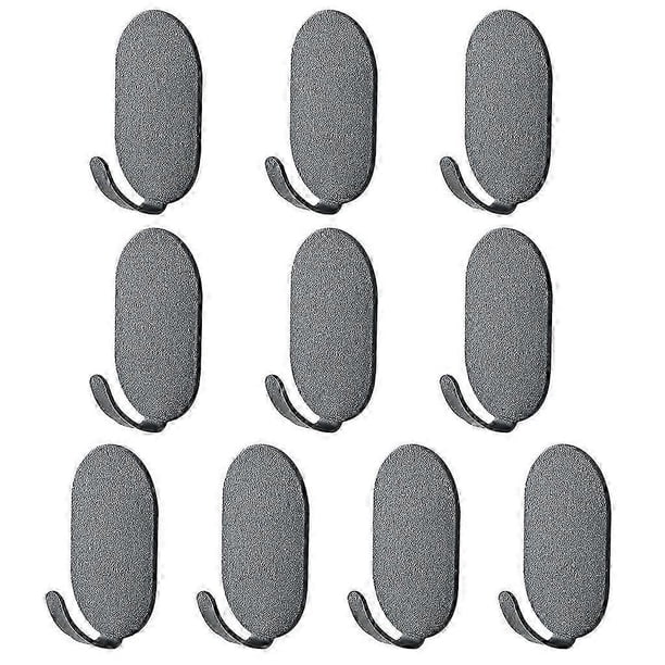 10er-pack Wandhaken Aus Edelstahl, Nahtlose Haken, Starke Selbstklebende Haken
