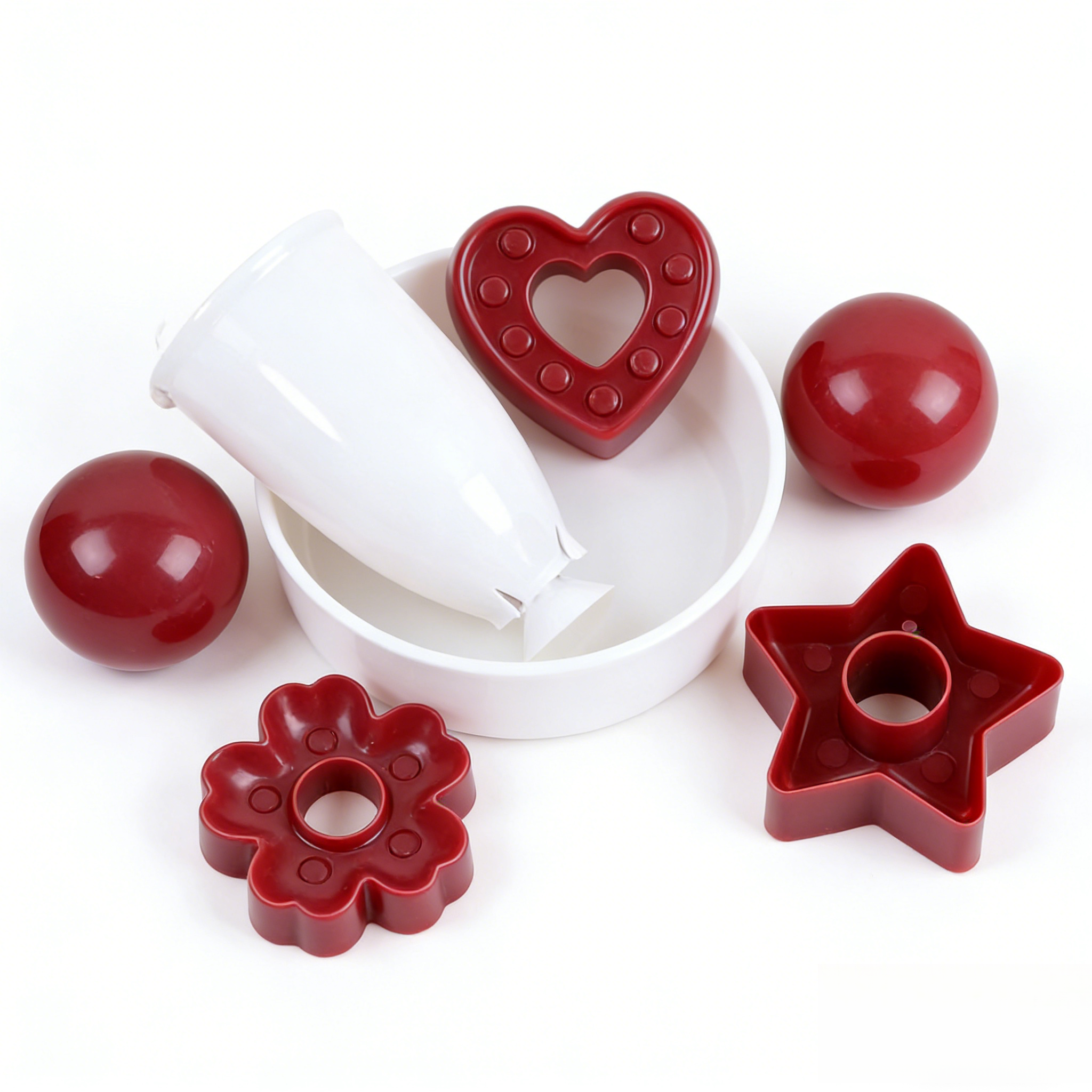 Einfach Zu Bedienender Donut-maker, Manuelle Frittier-donut-form, Backen Zu Hause Und Im Restaurant, Design Einer Melkmaschine, Geschenk Zum Eid Al-adha, Formen In Herz-, Blumen- Und Sternform.