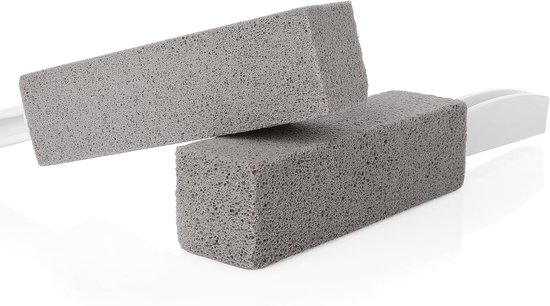 Dieses Set Beinhaltet Zwei Toilettenreinigungssteine Mit Griffen Und Eine Reinigungsbürste Und Eignet Sich Für Badezimmer, Küchen Und Andere Räume.