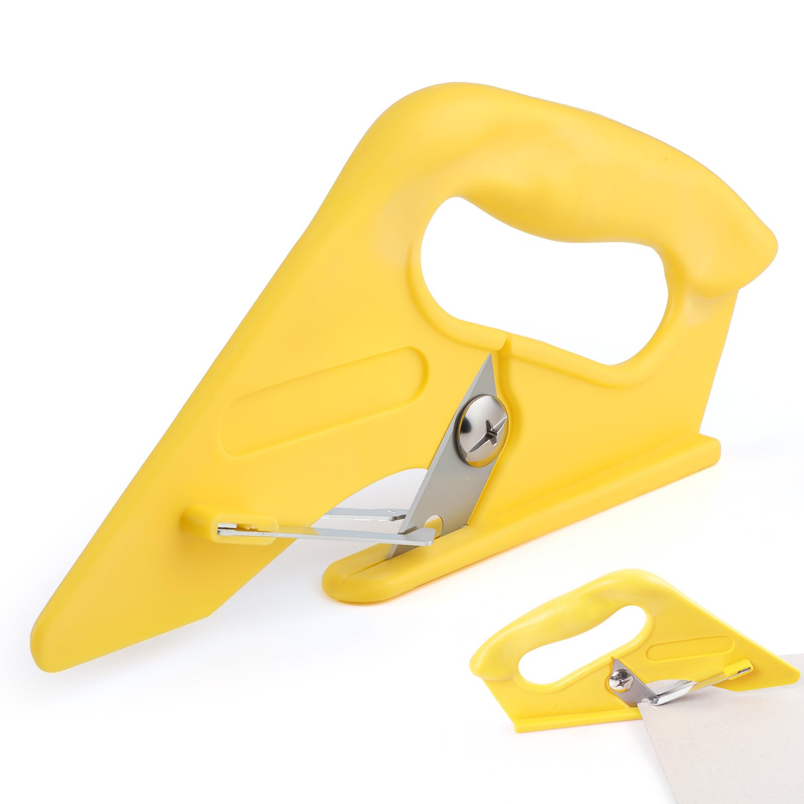 Universeller Teppichschneider – Robuster Teppichschneider Mit Kunststoffgriff, Professionelles Vinylschneidewerkzeug Zum Schneiden Von Teppichen, Stoffen, Tapeten Und Karton