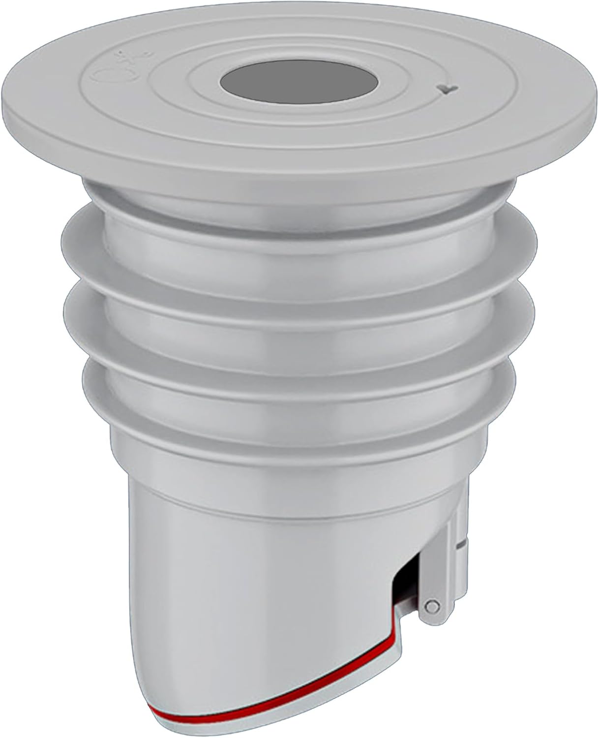 Geruchsdichter Waschmaschinenverschluss, Waschmaschinendichtung, Geruchsdichtes Ventil, Duschverschluss Für Wasserablaufschlauch 35–40 Mm, Grau