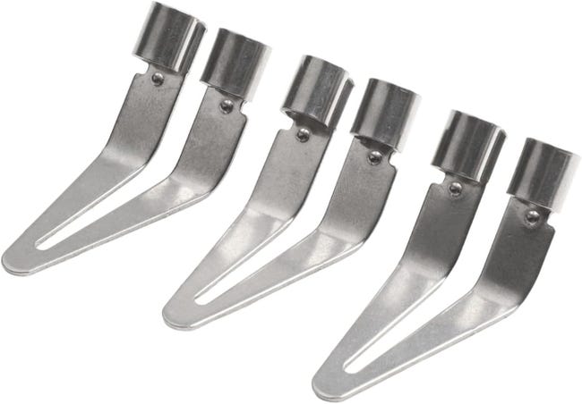5-teiliges Kunststoffschweißwerkzeug-set Mit Glattem Kopf Für Die Reparatur Von Autostoßstangen, Pp-kunststoff, 50 X 20 X 5 Mm (5 Stück)