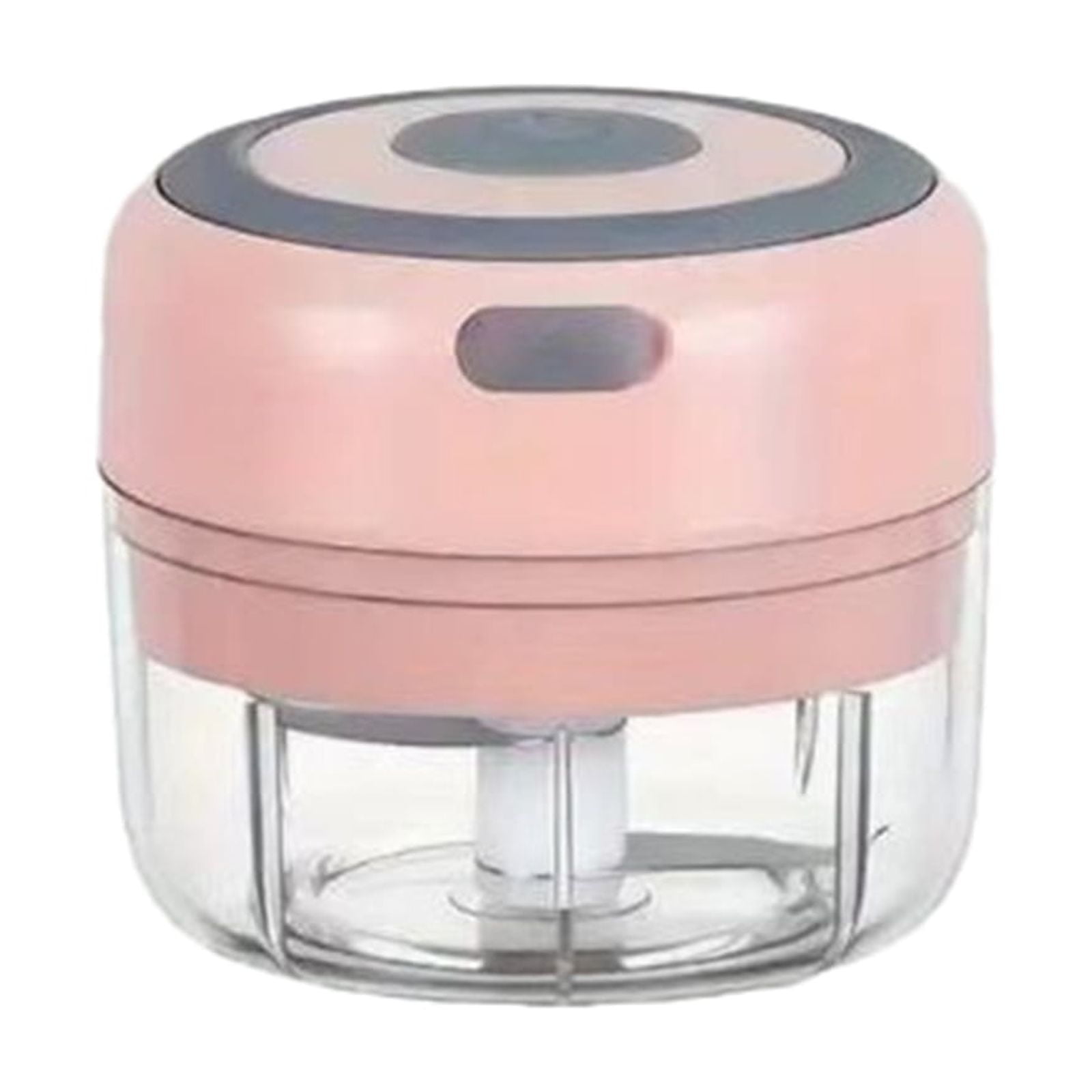 Elektrische Gewürzmühle, 96 G Fassungsvermögen, Usb-aufladbar, Transparentes Fach Für Gewürze/knoblauch – Rosa