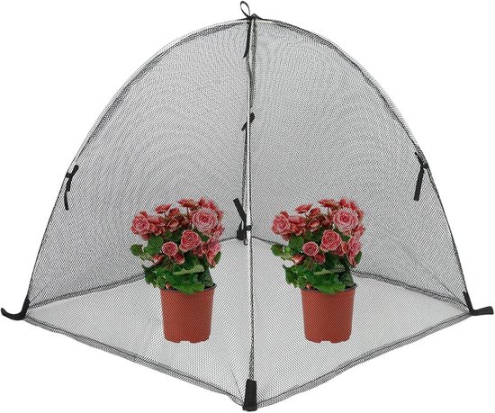 Faltbares, Schnell Aufzubauendes Pflanzenschutzzelt, Atmungsaktives, Sonnenabweisendes Netzgewebe, Blumenabdeckung, Gitterkäfig Für Erdbeeren, Tomaten Und Gartenpflanzen