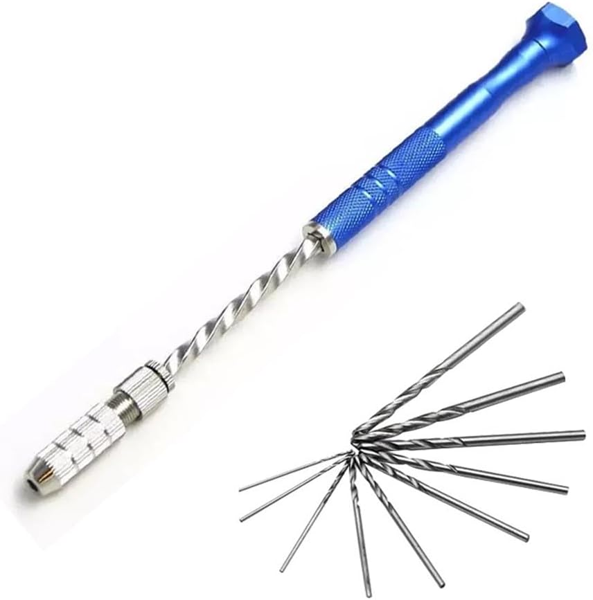 Handbohrmaschine, Schmuckbohrmaschine Mit Mikrobohrern (0,5 Mm – 2,8 Mm), Handbohrmaschine Micro Craft Hss Twist Sharp Minibohrmaschine