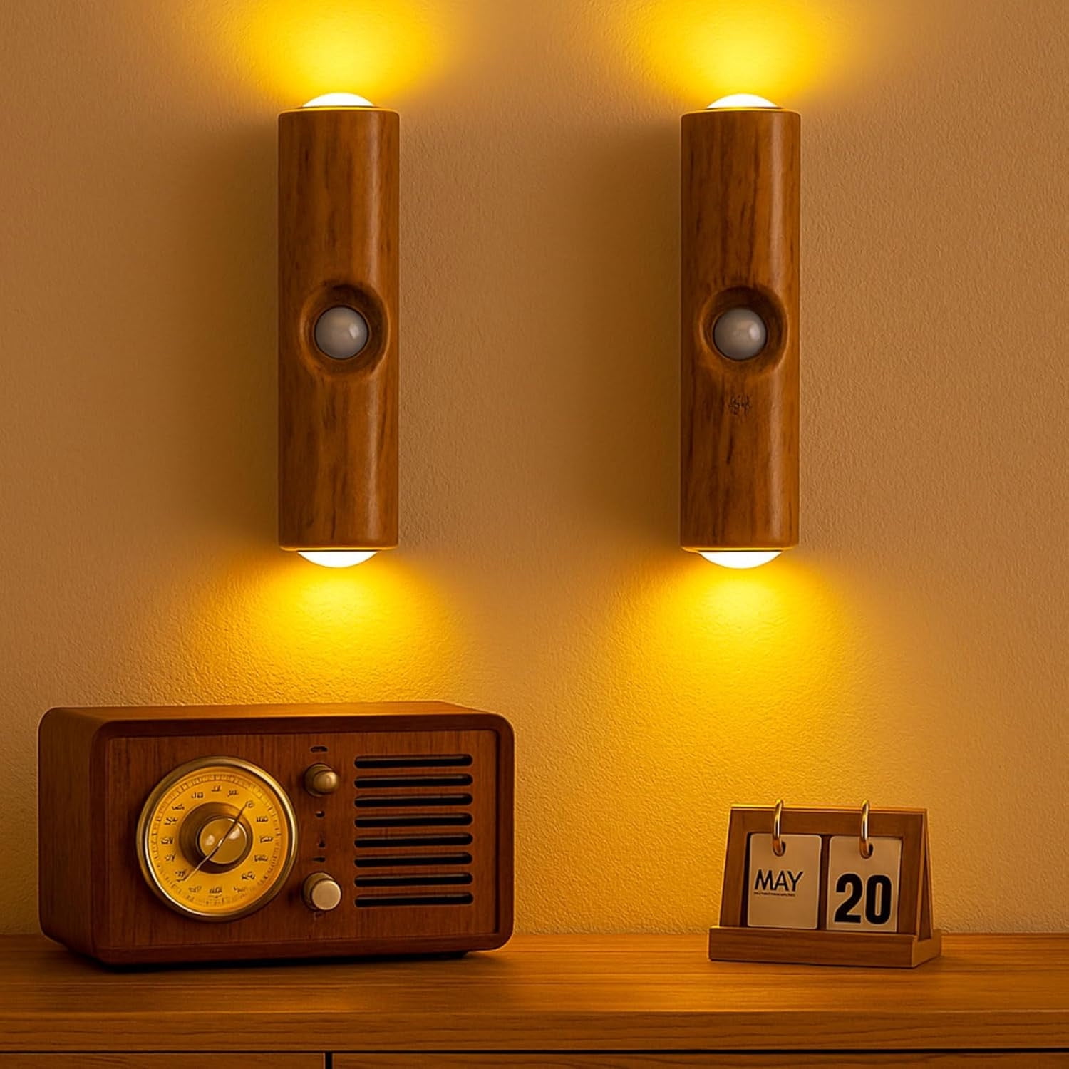 Tragbares, Wandmontiertes Nachtlicht, Wiederaufladbare Magnetische Led-wandleuchte Mit Usb-anschluss, Nachtlicht Mit Bewegungsmelder, Batteriebetriebene Wandleuchte Mit 7 Farben.