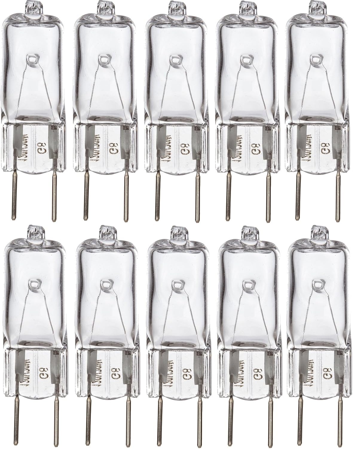 10er-packung G8 35w 120v Halogenlampen, Geeignet Für Küchenbeleuchtung, Gartenbeleuchtung, Warmweiß.