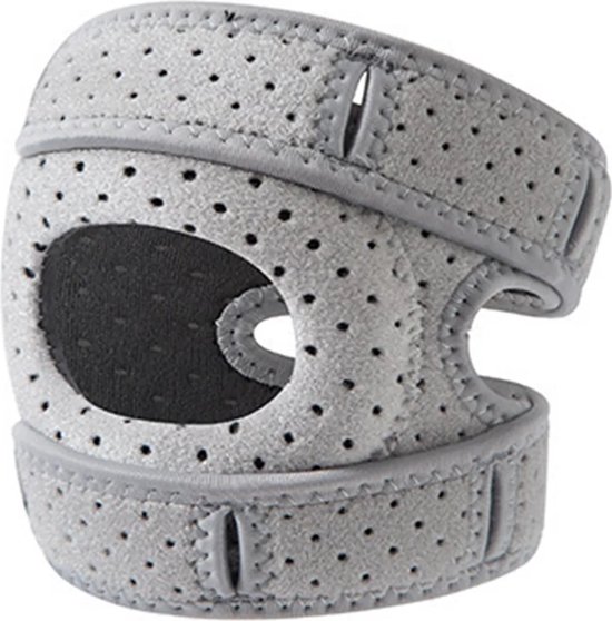 Linke Knieorthese Mit Doppelten Patellarsehnenbändern, Verstellbarem Nylon, Für Meniskus-/acl-/mcl-verletzungen/arthritis